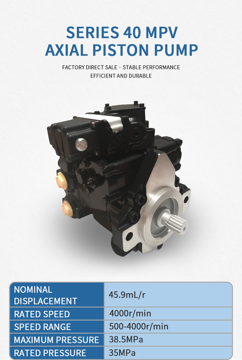 Danfoss MPV046 axial piston hydraulic pump 019146-001 for the Sandvik drilling rig pic MPV046 hydraulic pump3